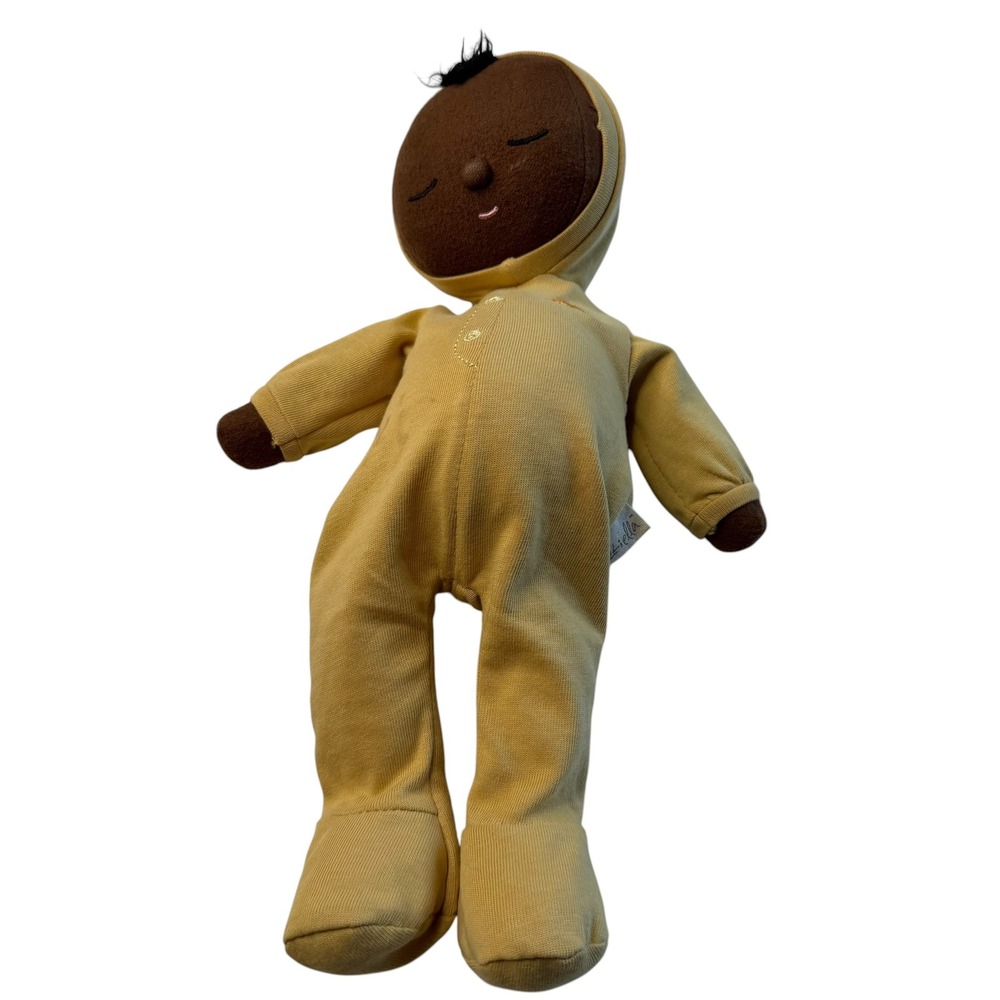 OLLI ELLA Dozy Dinkum Moppet Yellow Rainbow Soft Plush Doll Kid's Baby
